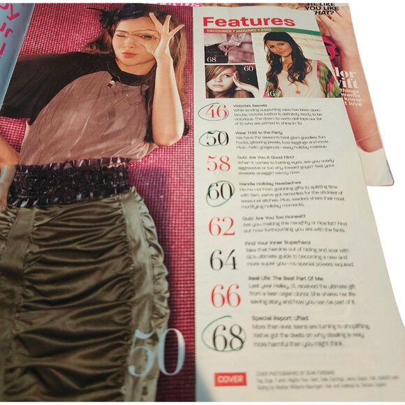 GL Girls Life Magazine Set of 2 Issues 2010 Vtg Taylor Swift Victoria Justice - Picture 5 of 12